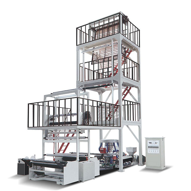 TS-2J-50/55/65Two-layer Co-extrusion Rotary Die Film Blowing Unit